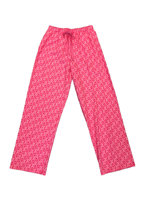 Pink Awareness Flannel Pants