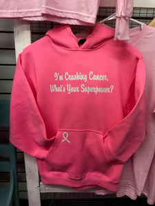 Pink Superpower Survivor Hoodie