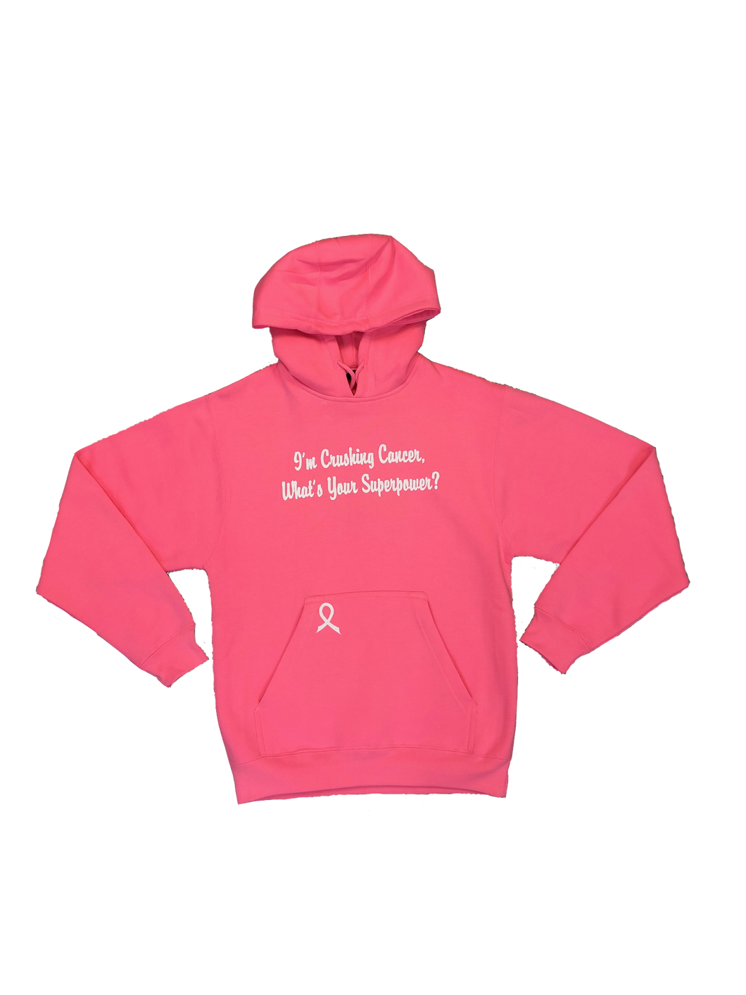 Pink Superpower Survivor Hoodie