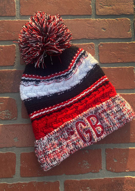 Grand Blanc Pom Pom Beanie