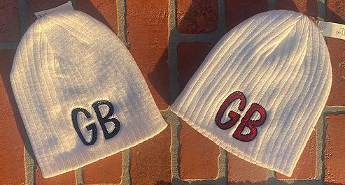 Grand Blanc White Beanie